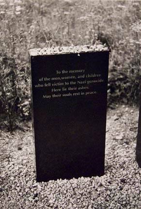 Memorial Stone, Ash Field, Crematorium #3, Birkenau