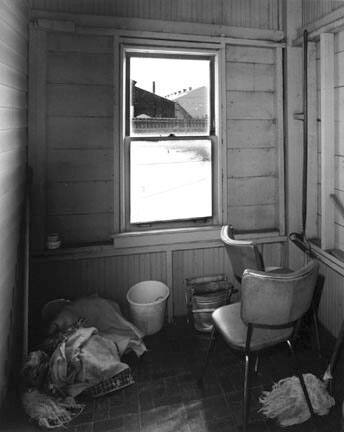 Back Porch Across Street from U.S. Steel Southworks Plant, South Chicago