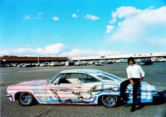 Charlie Villareal, Espanola, '65 Chevy Impala, from the "Lowriders: Portraits from New Mexico" portfolio