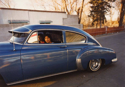 Donaldo Valdez, El Guique, '49 Chevy, from the "Lowriders: Portraits from New Mexico" portfolio