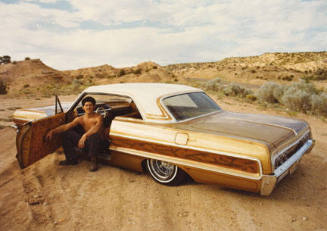 Bennino Martinez, Chimayo, '64 Chevy, from the "Lowriders: Portraits from New Mexico" portfolio