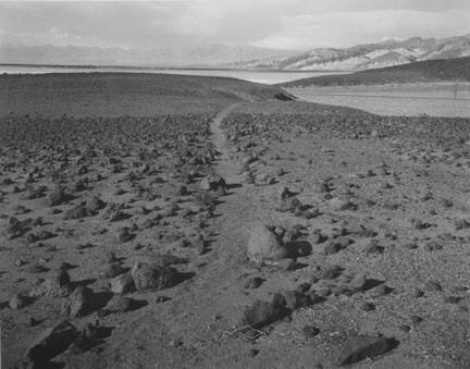 Death Valley: Ancient Footpath Along the Shore of a Departed Lake, from the "Ice Age" series