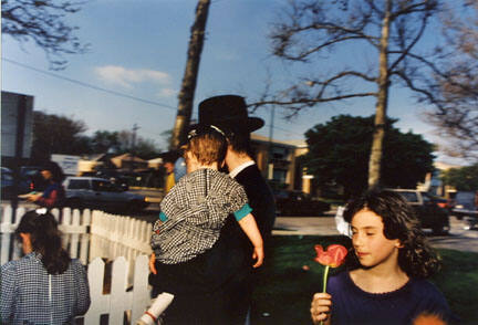 Girl with Tulip, Lag B'Omer Festival (Spring Festival)