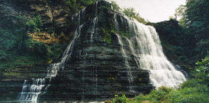 Burgess Falls, Falling Water River, TN, August 1991, from the "Waterfall" series