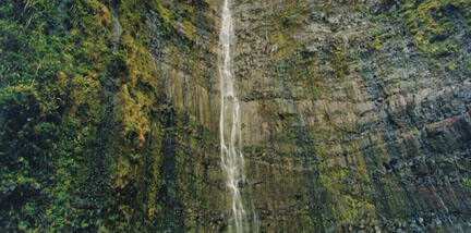 Waimoku Falls, Maui, Hawaii, February 1993, from the "Waterfall" series