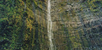 Waimoku Falls, Maui, Hawaii, February 1993, from the "Waterfall" series