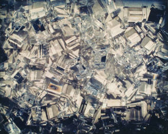 Untitled (Collage of glass prisms)