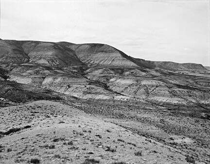 Edge of Green River, Wyoming