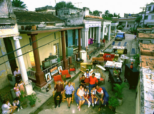 The Costa Family, Havana, Cuba, 3:30 p.m., January 23, 1994