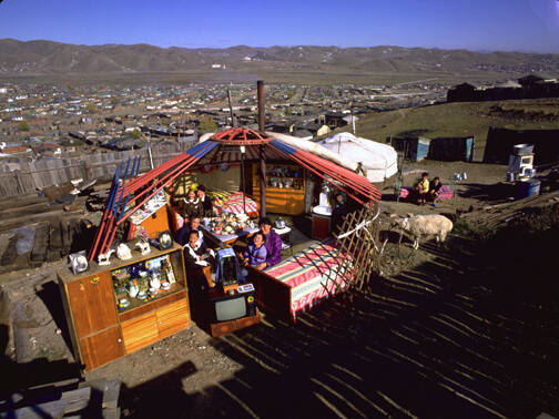 The Regzen Family, Ulaanbaatar, Mongolia, 4:00 p.m., September 28, 1993