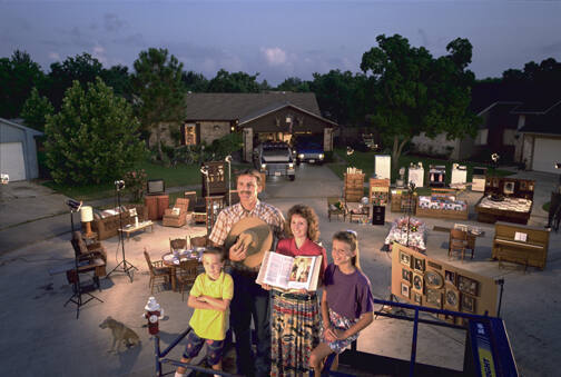 The Skeen Family, Pearland, Texas, U.S.A., 6:30 a.m., August 4, 1993