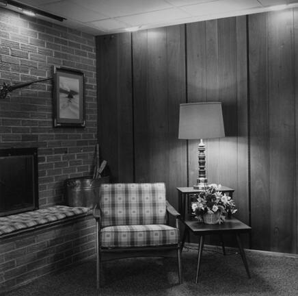 Basement, Buck and Sadie Hudens Home, West Lafayette, Indiana