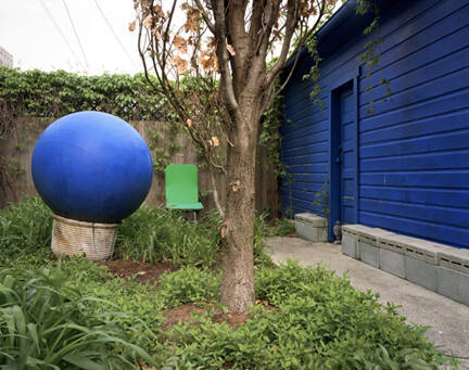 Blue Ball, Blue Wall - Chicago, Illinois, 2004