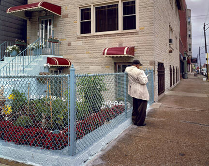 Man Reading - Chicago, Illinois, 2000