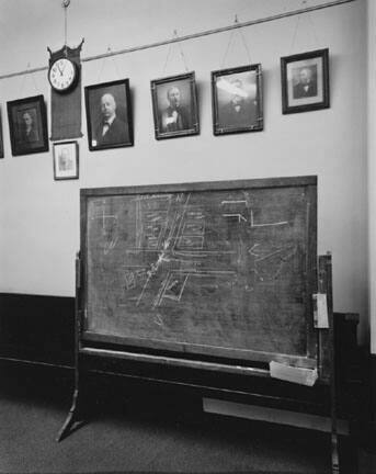 Courtroom, Clay County, Indiana, from the "Courthouse Portfolio"