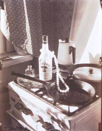 Untitled (stove with Malibu)