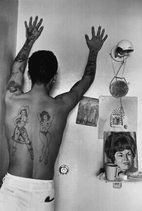 Prison tattoos, from "Conversations with the Dead"