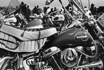 Field Meet, Long Island, New York, from the "Bikeriders" series