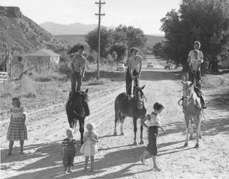 Main Street full of Children