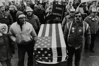 Farmer's Rally, State Capital, St. Paul, Minnesota, from the "Farm Families" project