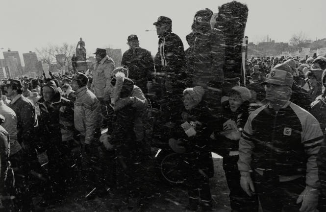 Farmer's Rally, State Capital, St. Paul, Minnesota, from the "Farm Families" project