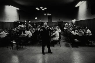 Eddie Shields at his Daughter Mary's 25th Wedding Anniversary Dance, Legion Hall, Morgan, Minnesota, from the "Farm Families" project