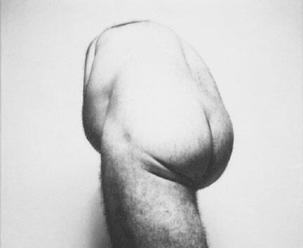 Self-Portrait (Back Torso from Below)