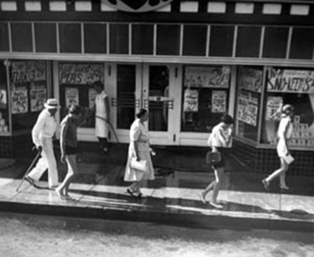 The Tourists Take Over Main Street, St. George, Utah