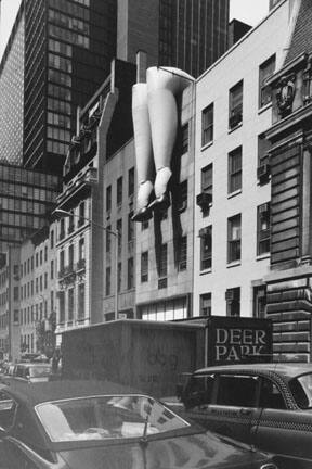 Legs on a Wall, New York, USA