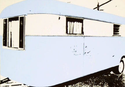 Trailer, Los Angeles, from “First Student Independent” portfolio, 1968-1969, the School of the Art Institute of Chicago