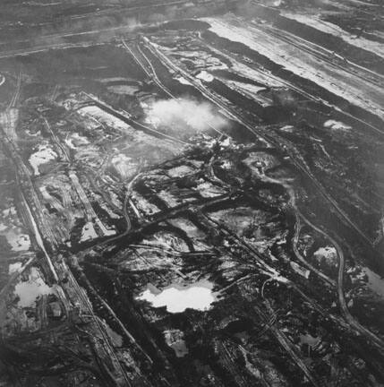 Strip Mine, Mechanical Distribution Of Overburden, Czech Republic