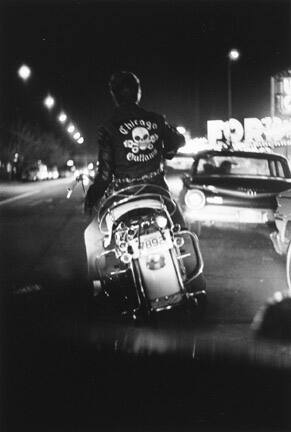 Benny, Grand & Division, Chicago, from the "Bikeriders" series