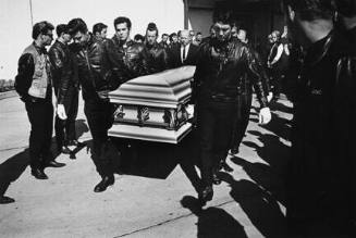Renegade's Funeral, Detroit, from "The Bikeriders" series