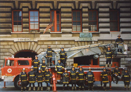 New York City Fire Department (F.D.N.Y.), from "Groups in America" portfolio