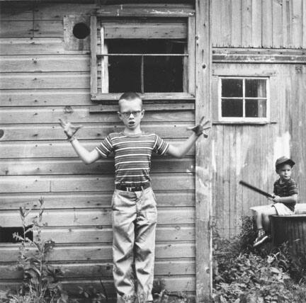 Untitled (Boy Making Gesture), from "Portfolio Three: the Work of Ralph Eugene Meatyard"