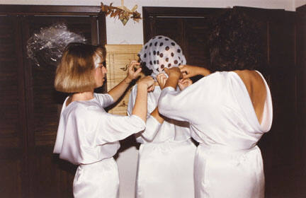 Blindfolded Ritual at the Wedding of Maria Hondros, from Changing Chicago