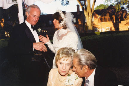 Two Generations: Bridal Couple With Bride's Mother and Stepfather, from Changing Chicago