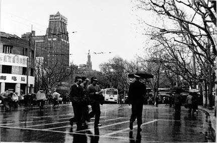 Nanjing Road West, from the "A Changing Shanghai" series