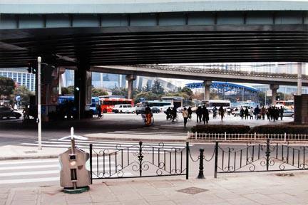 Zhongshan No.2 Road South, from the "A Changing Shanghai" series