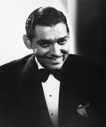 Clark Gable, from the "George Hurrell" portfolio