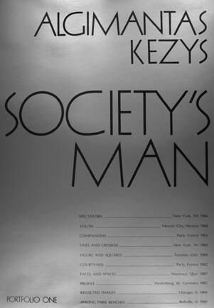 "Society's Man" portfolio