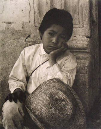 Boy, Hidalgo, from "The Mexican" portfolio