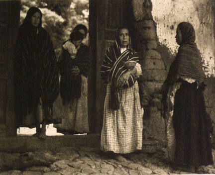 Women of Santa Anna, Michoacan, from "The Mexican" portfolio