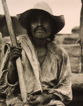 Man With Hoe, Los Remedios, from "The Mexican" portfolio