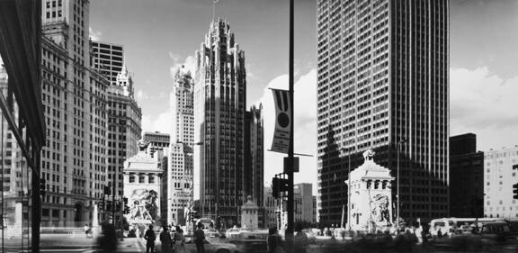 The Avenue #1, From "Michigan Avenue, from "The Best Laid Plans" portfolio