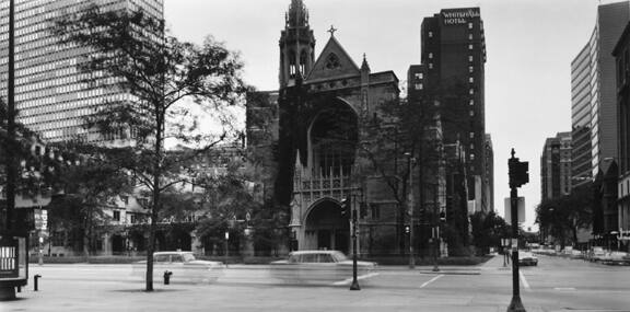 4th Presbyterian Church #2, From "Michigan Avenue, from "The Best Laid Plans" portfolio