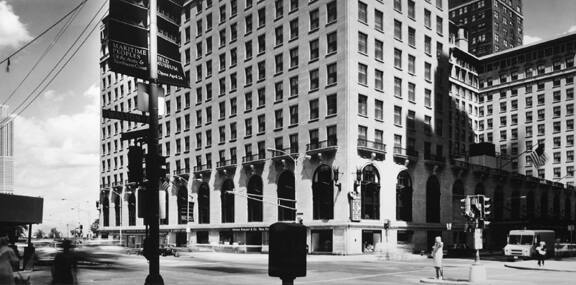 The Drake Hotel, From "Michigan Avenue, from "The Best Laid Plans" portfolio