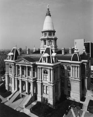 Tippecanoe Co., Lafayette, Indiana, From "The Courthouse" Portfolio