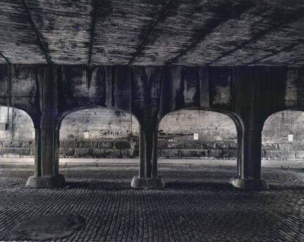 Burlington Railroad Bridge over Washtenaw Avenue, Chicago