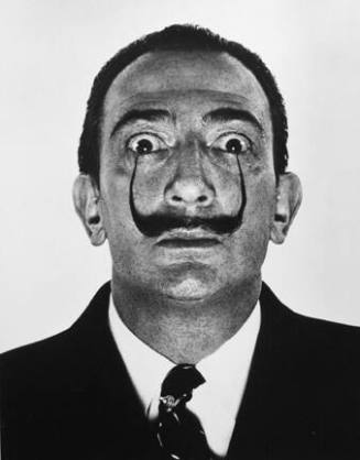 Dali's Moustache, From "Halsman/Dali" Portfolio